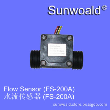 1/2" Plastic Water Flow Sensor